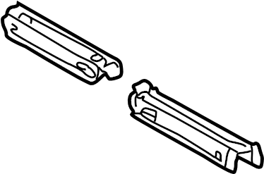 View 5745152100 Floor Pan Crossmember (Front, Upper) Full-Sized Product Image