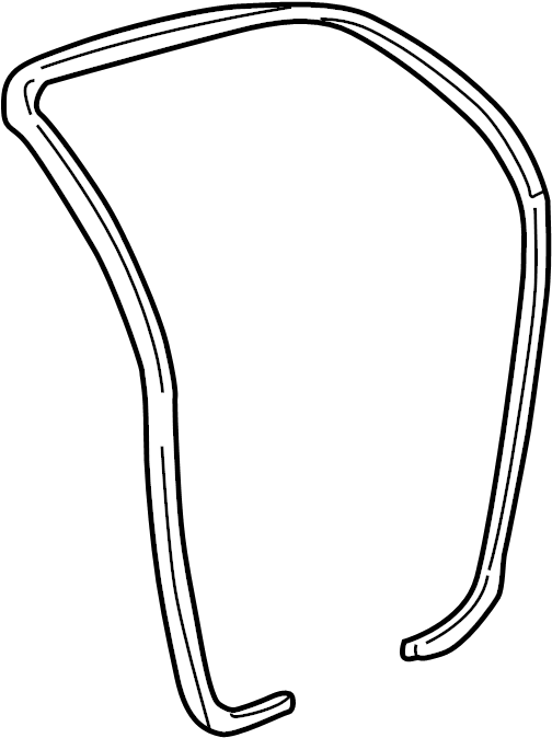 View 6233452011B2 Door Seal (Front, Rear, Upper, Lower) Full-Sized Product Image