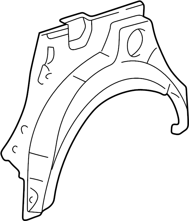 View 6163152010 Wheel Housing Side Panel Full-Sized Product Image