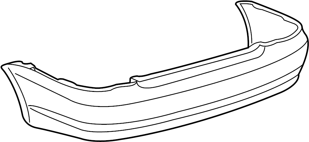 View 5215952340 Bumper Cover (Rear) Full-Sized Product Image