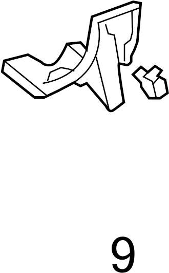 View 90467A0005 Clip. Trim. Panel. Retainer. Molding. (Front, Rear, Upper, Lower) Full-Sized Product Image