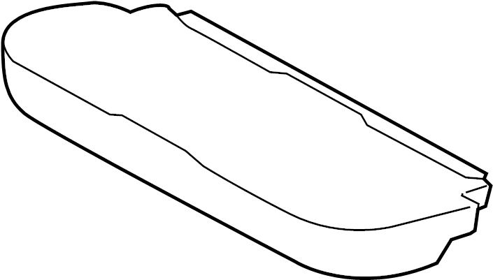 View 7160152D61B0 Catch SUB - Assembly. Pad SUB - Assembly, Seat. Seat cushion. (Rear) Full-Sized Product Image