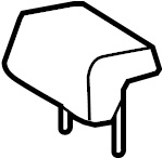 View 7194052C00E3 Headrest Assembly, SE. Headrest, outer. (Rear) Full-Sized Product Image