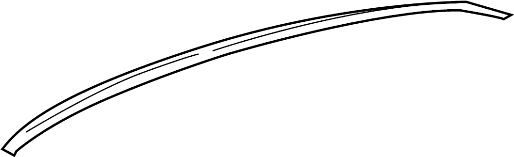 View 7555252140 Drip molding. MOULDING, ROOF DRIP.  Full-Sized Product Image