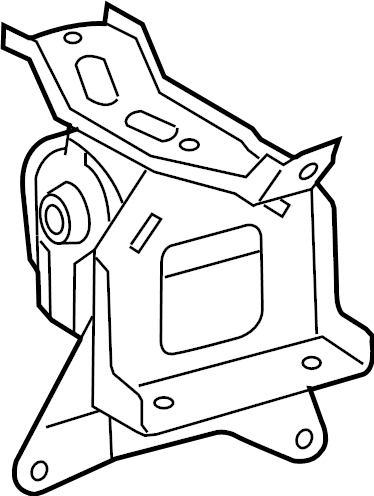 View 1237221131 INSULATOR, ENGINE MO. Side mount.  Full-Sized Product Image