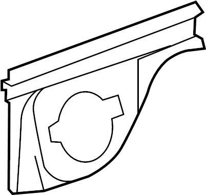 View 616140D020 Inner Quarter panel.  Full-Sized Product Image