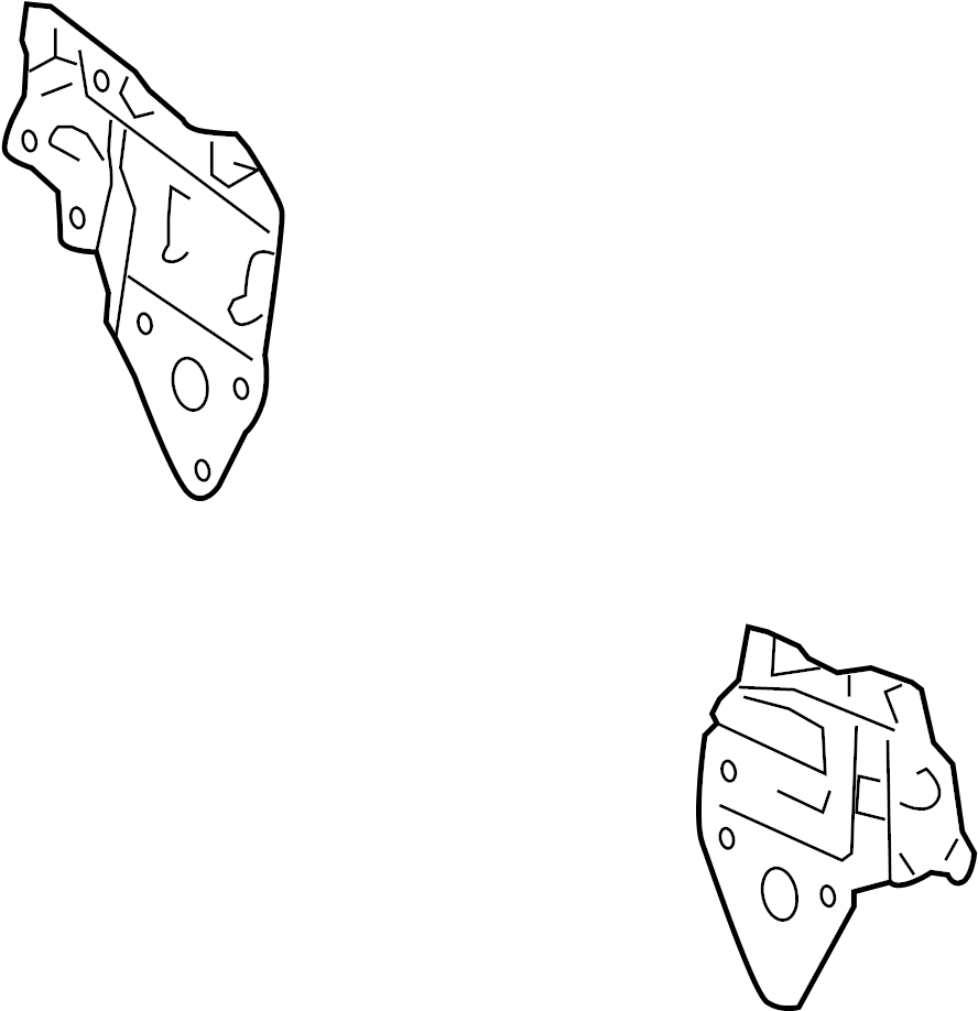 View 5838552100 Rear Body Reinforcement (Rear, Lower) Full-Sized Product Image