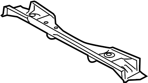 View 5760652191 Floor Pan Crossmember (Rear) Full-Sized Product Image