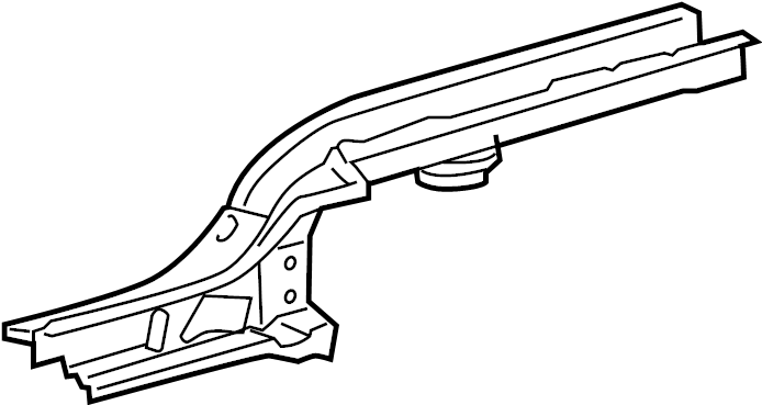 View 576010D460 Frame Side Member (Front, Rear) Full-Sized Product Image