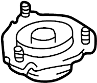 View 4860942010 Suspension Strut Mount (Front, Upper) Full-Sized Product Image