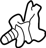 View 7703706010 Fuel Door Latch Full-Sized Product Image