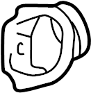 View 7729332020 Fuel Filler Neck Insulator Full-Sized Product Image