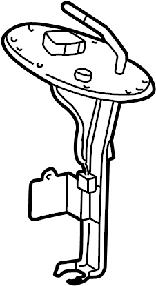 View 7720342010 Pump. Fuel. Bracket. Hanger. Mounting. Sending unit. Tube SUB - Assembly.  Full-Sized Product Image