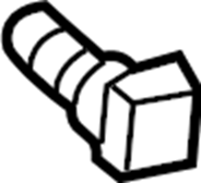 View 9010905075 Bolt. Hinge. Grille. cover. Door.  Full-Sized Product Image