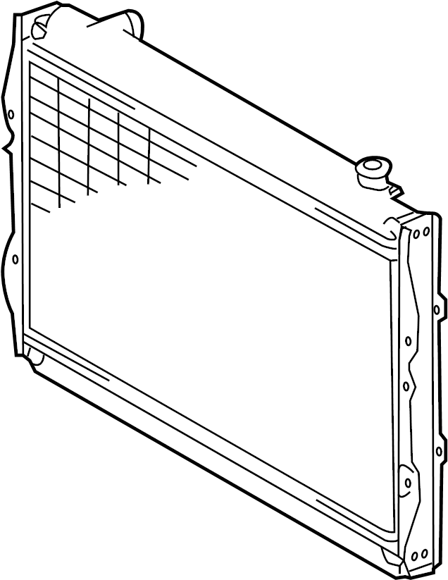 View 16410AZ011 Radiator Full-Sized Product Image