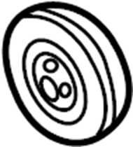 View 8844035060 Accessory Drive Belt Idler Pulley Full-Sized Product Image