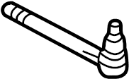 View 4504639335 Steering Tie Rod End Full-Sized Product Image