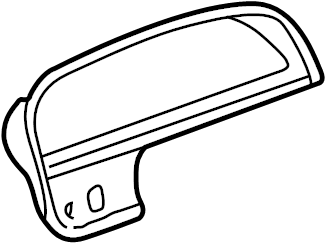 View 5540435241 Instrument Cluster Bezel Full-Sized Product Image