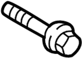 View 9011914069 Suspension Control Arm Bolt (Rear, Lower) Full-Sized Product Image