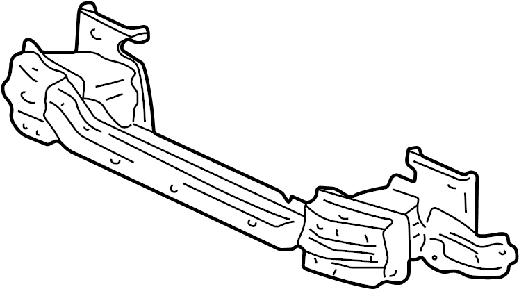 View 5202135020 Bumper Cover Reinforcement (Upper, Lower) Full-Sized Product Image