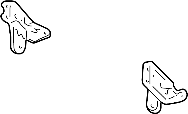 View 5201135070 Bumper Face Bar Bracket (Front) Full-Sized Product Image
