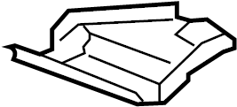View 5213360070 Bumper Cover Bracket (Front, Upper, Lower) Full-Sized Product Image
