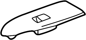View 7423160231A1 Door Window Switch Bezel (Front) Full-Sized Product Image