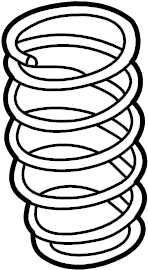 View 482316A690 Coil Spring (Rear) Full-Sized Product Image