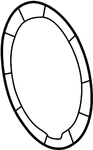 View 4218160070 Differential Housing Gasket Full-Sized Product Image