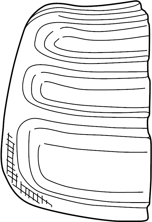 View 8156160490 Tail Light Housing (Rear) Full-Sized Product Image