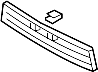 View 5310235020 Grille (Lower) Full-Sized Product Image