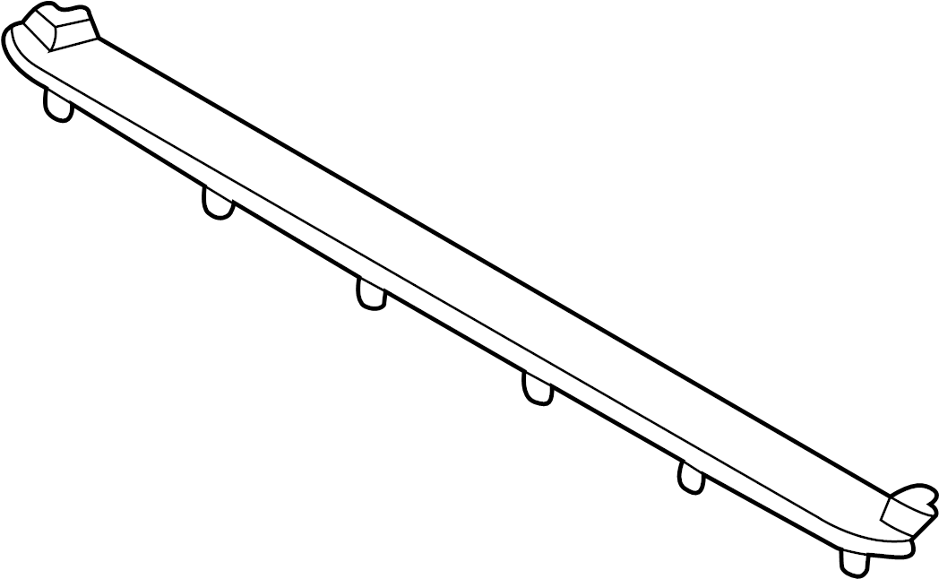View 5310235900 Grille Molding (Rear, Upper, Lower) Full-Sized Product Image