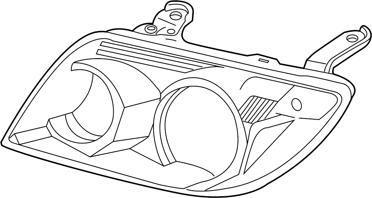 View 8113035420 Headlight Full-Sized Product Image