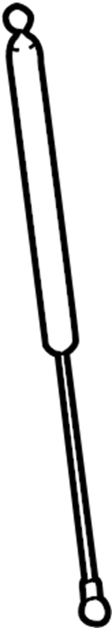 View 5344039245 Hood Lift Support Full-Sized Product Image