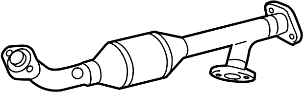 View 1741031380 Catalytic Converter (Front) Full-Sized Product Image