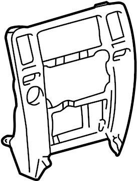 View 5540535420 Instrument Panel Trim Panel Full-Sized Product Image
