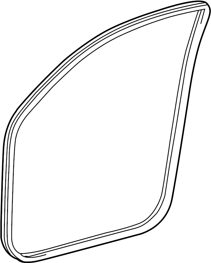 View 6231235020B0 Door Seal (Front, Upper, Lower) Full-Sized Product Image