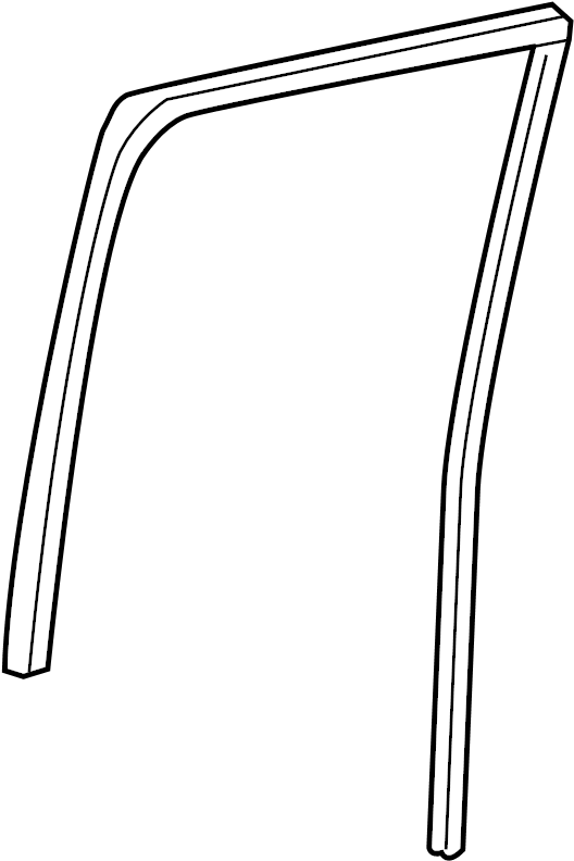 View 6815235040 Window Channel (Rear) Full-Sized Product Image