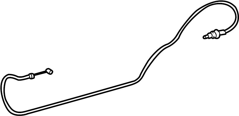 View 7703535120 Fuel Filler Door Release Cable Full-Sized Product Image