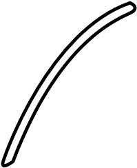 View 7569135020 Wheel Arch Flare Gasket (Front, Lower) Full-Sized Product Image