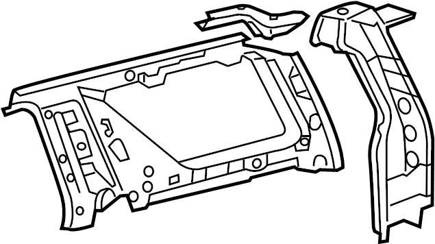 View 6170435905 Quarter Panel (Front, Rear, Upper) Full-Sized Product Image
