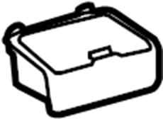 View 6259035010B0 Interior Quarter Panel Trim Panel Storage Compartment Full-Sized Product Image