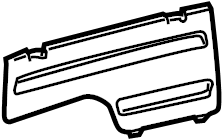 View 6269335030B0 Cover, Trim. Lid, Quarter Trim PO.  Full-Sized Product Image