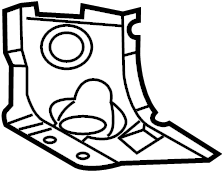 View 5838435011 Rear Body Reinforcement (Rear, Lower) Full-Sized Product Image