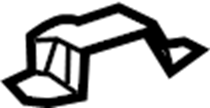 View 5839335010 Floor Extension Bracket Full-Sized Product Image