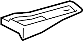 View 6793460010E0 Liftgate Trim Scuff Plate Full-Sized Product Image