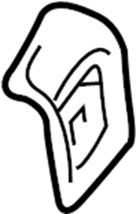 View 4518660050E0 Steering Column Cover Plug Full-Sized Product Image