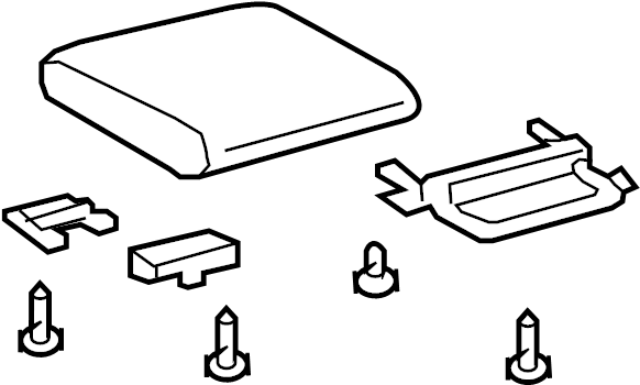 View 5890560200C0 Console Lid Full-Sized Product Image