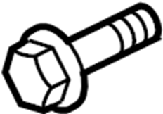 View 91674L1022 Suspension Stabilizer Bar Link Bolt Full-Sized Product Image