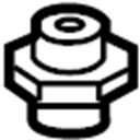 View 9040419022 Oil filter union.  Full-Sized Product Image